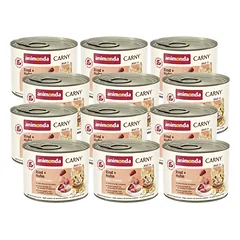 ANIMONDA Cat Carny Adult skonis: jautiena ir vištiena 200g x12