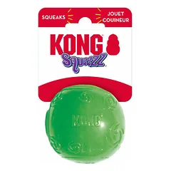 KONG Squeezz Ball Medium - dog toy, different colors