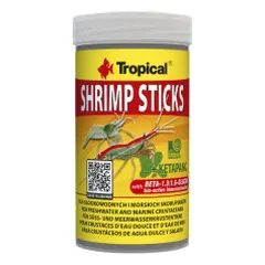 Tropical Shrimp Sticks pašaras krevetėms ir vežiagyviams - Pet24 parduotuvėje zoobaze.lt