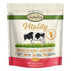 Lukullus Vitality judrumo palaikymui: jautiena (begrūdis), sausas maistas šunims, < 1,4 kg — 2 nuotrauka