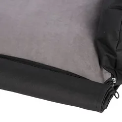 Kerbl Pet Kofferraumkissen, schwarz/grau