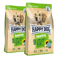 HAPPY DOG NaturCroq jautiena / ryžiai 30 kg (2 x 15 kg)