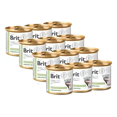 BRIT gf veterinary diet cat diabetes 12x200g