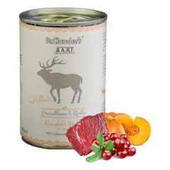 Dr. Clauders Barf Wildbret mėsos ir daržovių konservai šunims su elniena, 400 g