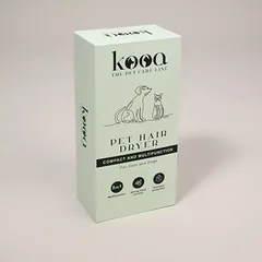 kooa Hunde-Föhn 5in1, minz-weiß