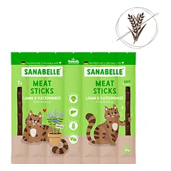 SANABELLE Meat Sticks aviena ir katžolė 35 g aviena ir katžolė be grūdų skanėstas katei photo
