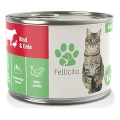 Fellicita Nassfutter Rind & Ente