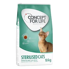 Concept for Life sausas maistas katėms, ekonominė pakuotė už gerą kainą, > 10 kg — 4 nuotrauka