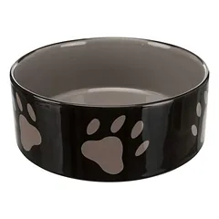 Trixie keraminis dubenėlis su letenėlėmis, rudas, Ekonominis rinkinys: 2 x 1,4 l, Ø 20 cm — 3 nuotrauka