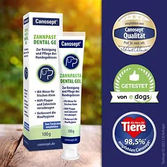 Canosept dantų pasta Dental Gel šunims, 2 x 100 g — 2 nuotrauka