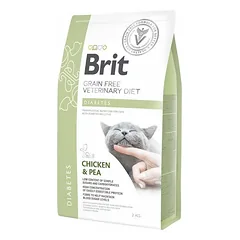 BRIT Veterinary Diets Cat Diabetes 2 kg parduotuvėje e-zoo.lt