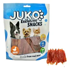 Juko skanėstas džiovinta antienos mėsa 250g, 250 g parduotuvėje petbaze.lt