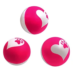 GimDog Dog Toy Ball žaislas šunims, 7.2 cm, įvairių spalvų, 1 vnt. — 3 nuotrauka