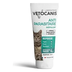 Vetocanis antiparazitinis šampūnas katėms 300ml