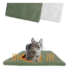 PiuPet® savaime šylantis pledas katėms I 60x45 cm I šildantis pledas be elektros, Labai dideliems > 45 kg — 4 nuotrauka