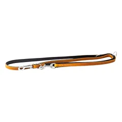 Das Lederband Hundeführleine Vancouver Maroon/Black