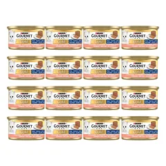 Purina Gourmet Gold putėsiai su lašiša 48x85g