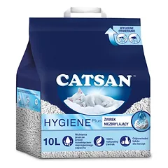 CATSAN Hygiene Plus 10l - natūralus kačių kraikas photo