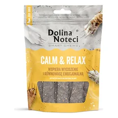 DOLINA NOTECI Smart Chews Calm & Relax šunų skanėstai 100 g