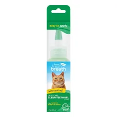 TropiClean Fresh Breath Clean Teeth dantų valymo gelis katėms