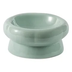 Xingmi Ceramics gyvūnų augintinių dubenėlis, keraminis, tamsiai melsvas, 0,18 l, 15,5x8 cm — 3 nuotrauka