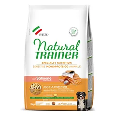 NT ADULT DOG SENSITIVE NO GLUTEN M/M SALMON (lašiša) 3kg