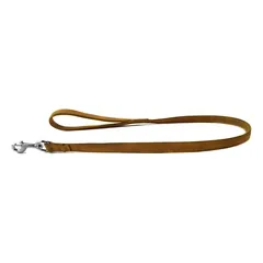 Das Lederband Hundeleine Boston sand/sand