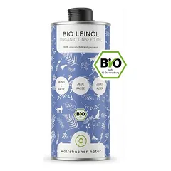 Wolfsbacher Natur Bio Leinöl für Hunde