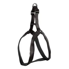 Flamingo petnešos šunims Step & Go Abbi, juodos, XXS — 3 nuotrauka