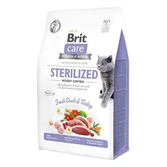 BRIT Care Cat Grain-Free Sterlized Weight Control 2 kg parduotuvėje zooplus.de