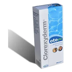 Geulincx Clorexyderm Oto Piu 150 ml ausų priežiūros priemonė ICF