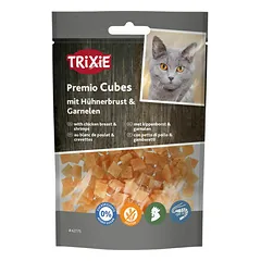 Trixie Cat Premio Cubes with Chicken Breast & Shrimp 50 g