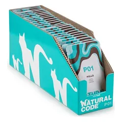 Natural Code Soft Jelly Pouch drėgnas maistas katėms, ekonominė pakuotė 24 x 70 g — 2 nuotrauka
