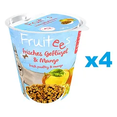 BOSCH Fruitees Paukštienos ir mangų dresūrai šunims 4 x 200 g