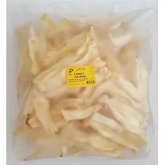 Laikas Gardums Triušio Ausys džiovintos, 100% natūralus ir hipoalerginis skanėstas šunims, 1 kg