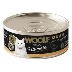 WOOLF WILDCAT ULTIMATE QUAIL PATE konservai katėms su putpeliena 85g photo
