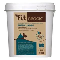 CdVet Fit-Crock Puppy su ėriena, sausas maistas šuniukams, 3kg — 2 nuotrauka