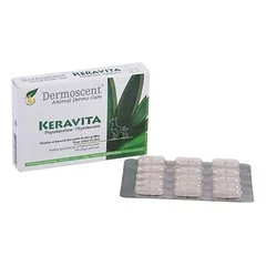Dermoscent Keravita kailio ir nagų sveikatai šunims ir katėms N30 — 2 nuotrauka
