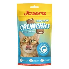 Josera Cat Crunchies skanėstai katėms su lašiša 60 g