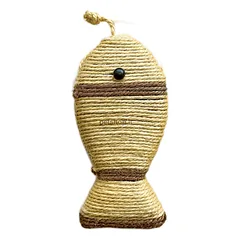 Žaislas katei – draskyklė Žuvis, 25 cm — 2 nuotrauka