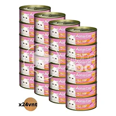 Aatas Cat Tantalizing Tuna & Shrimp konservai katėms su tunu ir krevetėmis 24vnt — 2 nuotrauka