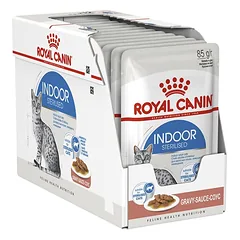 Royal Canin Indoor Sterilised Gravy konservai naminėms sterilizuotoms katėms