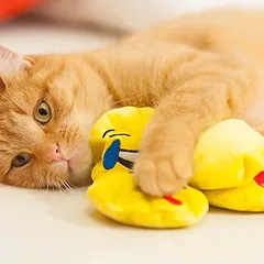Aumüller Emojis žaislinė pagalvėlė katėms su valerijonu — 3 nuotrauka