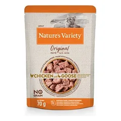 Nature’s Variety Cat Original Chicken With Goose konservai suaugusioms katėms su vištiena ir žąsiena, 70 g nuotrauka