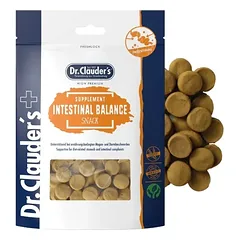Dr.Clauder’s Supplement Snack Intestinal maisto papildas virškinimo trakto sveikatai šunims ir katėms 150g