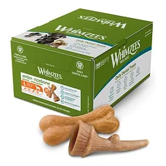 Whimzees by Wellness ragai ir ryžių kaulai, skanėstai šunims — 3 nuotrauka