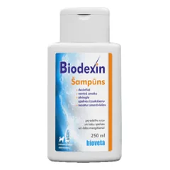 Bioveta Biodexin antibakterinis šampūnas šunims ir katėms, 250 ml