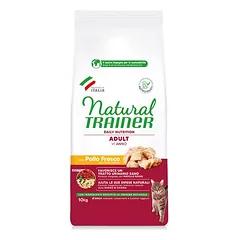 10 kg Natural Trainer Adult + 4 x 85 g passendes Nassfutter gratis!