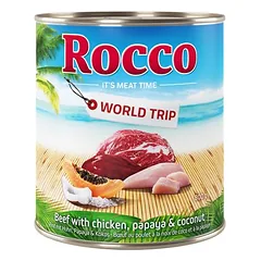 Rocco World Trip drėgnas maistas šunims 6 x 800 g / 24 x 800 g — 2 nuotrauka