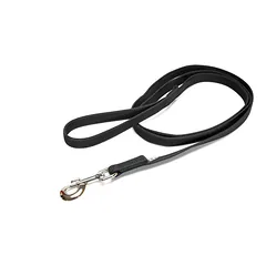 Julius K9 Color & Gray Supergrip pavadėlis su rankena juodas - treniruočių pavadėlis su rankena, juodas, neslystantis, 10m/14mm — 3 nuotrauka